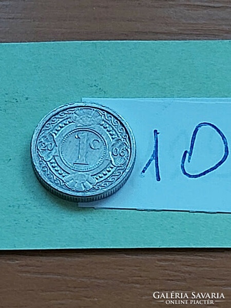 Netherlands Antilles 1 cent 2006 alu. Diameter 14 mm 10