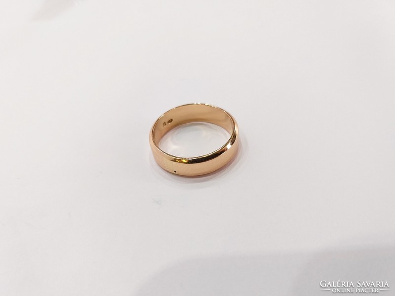 14 Carat 4.35g red gold wedding ring 4.35g (no.: 24/104.)