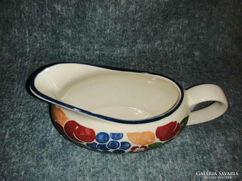 English porcelain sauce bowl (a11)