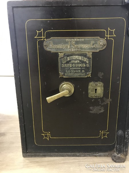 English antique safe