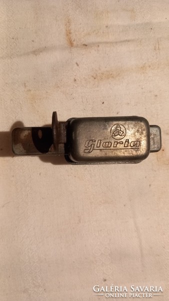 Retro bicycle lock, works, marked (gloria)