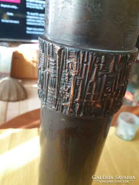 Iparművészeti Bronz váza