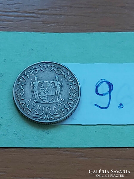 Suriname 10 cents 1962 copper-nickel 9