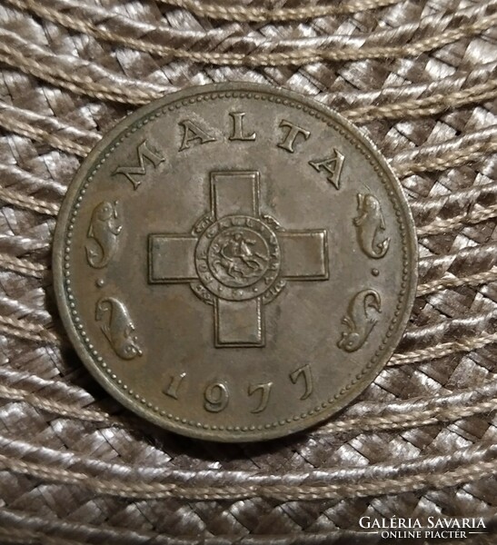 Málta 1 cent 1977