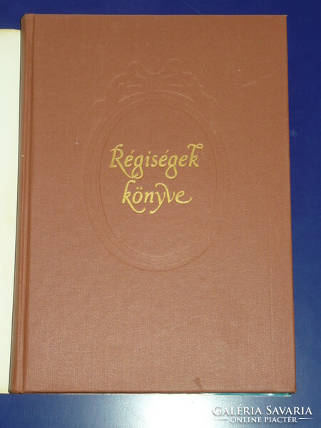 Voit Pál:Régiségek könyve,1983.