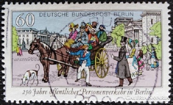 Bb861p / Germany - Berlin 1990 public transport stamp sealed