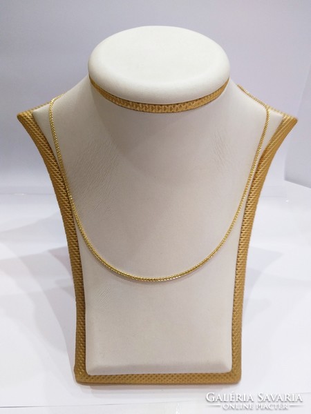14 Karat gold 3.14g braided snake chain - necklace (no.: 24/101.)