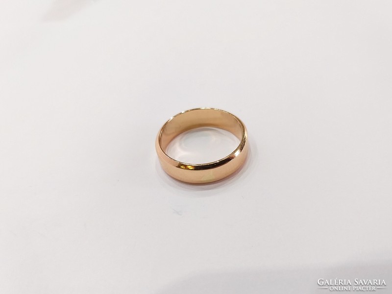 14 Carat 4.35g red gold wedding ring 4.35g (no.: 24/104.)