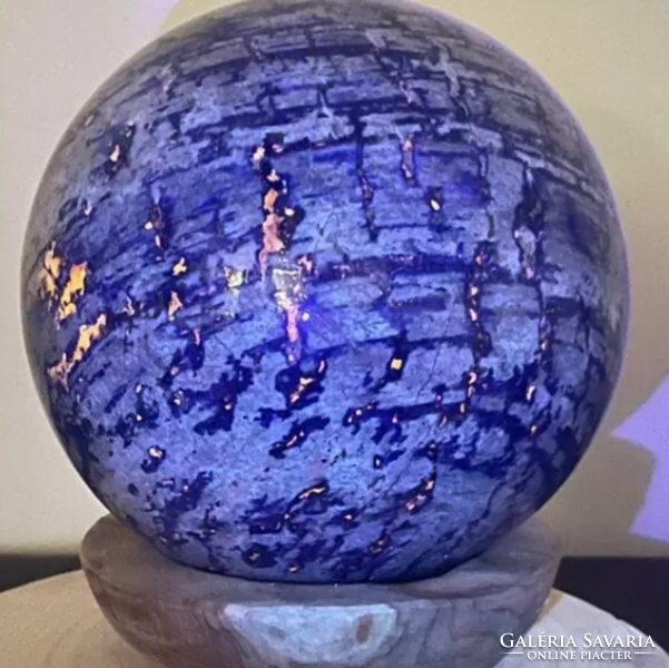 Fluoreszkáló Lapis Lazuli gömb- 16,4Kg