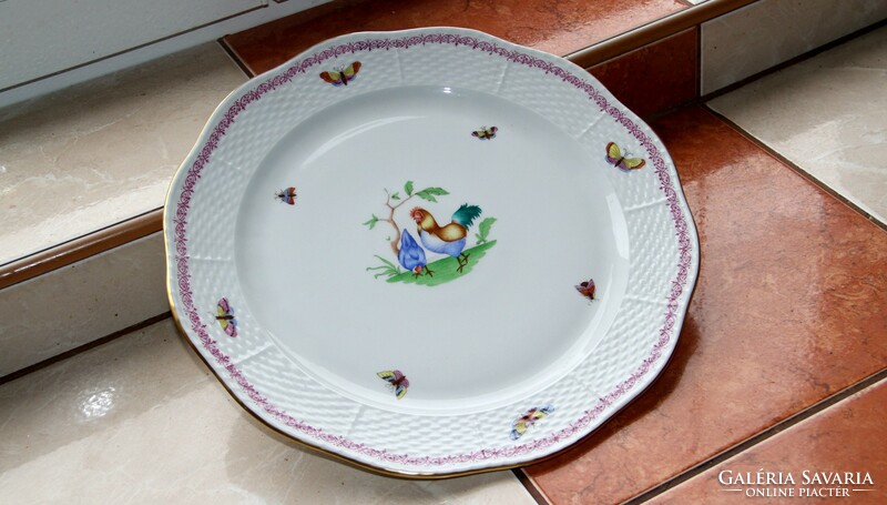 Herend chanticleer (rooster) serving bowl 33 cm