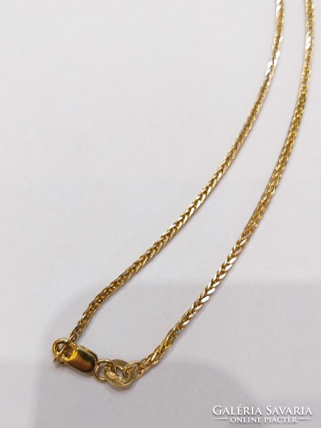 14 Karat gold 3.14g braided snake chain - necklace (no.: 24/101.)