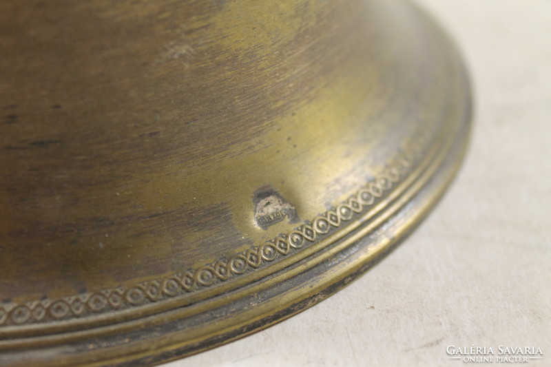 Antique silver-plated sugar bowl 415