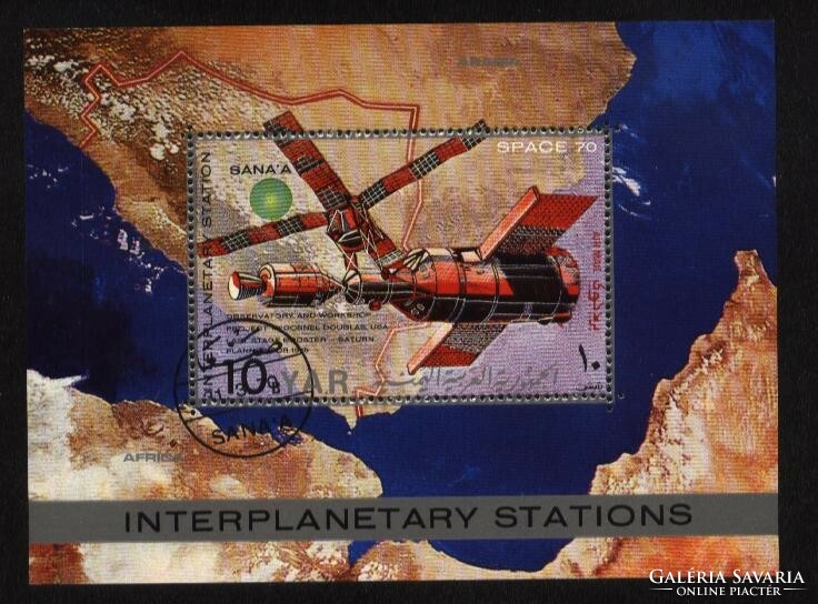 15 db bélyegblokk-Űrkutatás-Űrhajózás