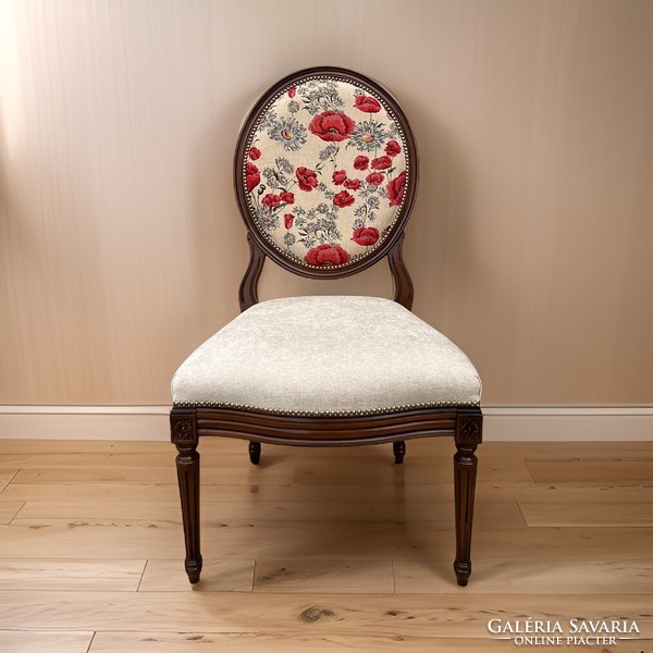 Italian style xxl chair with backrest