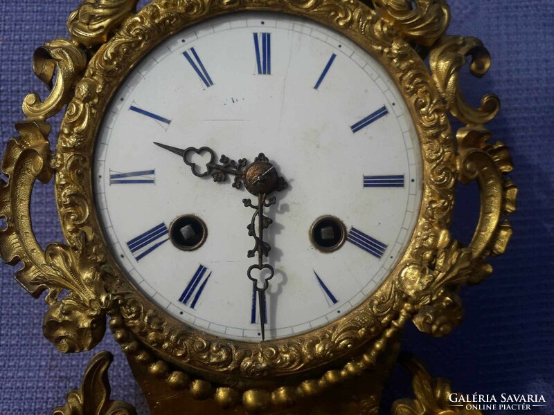 Antique Rococo style clock.