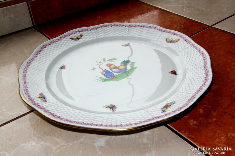Herend chanticleer (rooster) serving bowl 33 cm