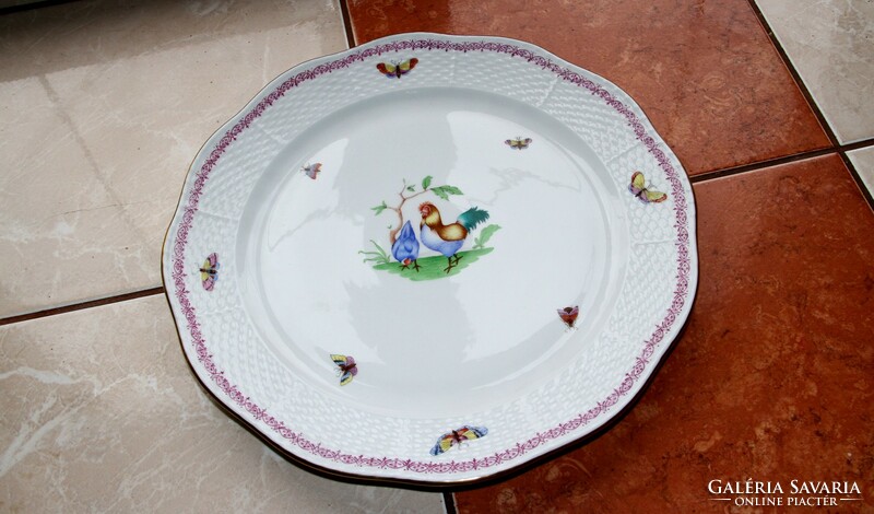 Herend chanticleer (rooster) serving bowl 33 cm