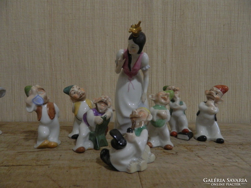 Herend snow white and the seven dwarfs