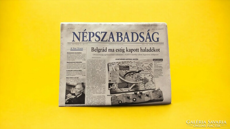 2004 March 26 / people's freedom / newspaper - Hungarian / daily. No.: 26304