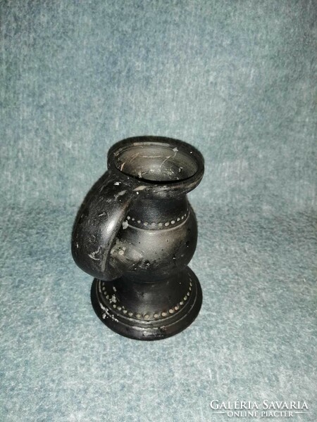 Karcag ceramic walking candle holder (a11)