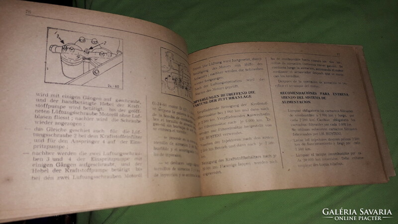 Aro 24 -320 4x4 Romanian off-road cars operation manual according to pictures
