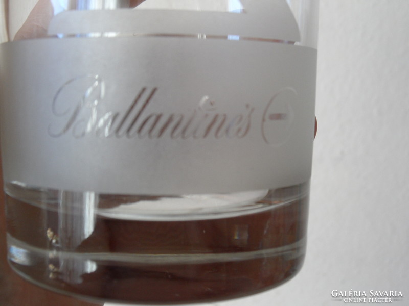 Ballantines üveg pohár ( 2 db.)