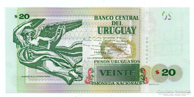 20   Pesos    2015   Uruguay