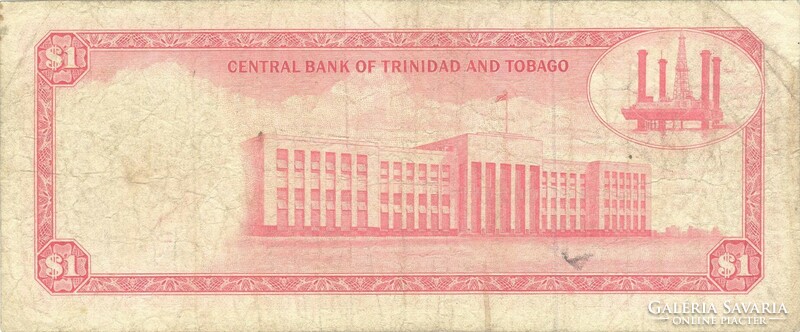 1 dollár 1964 Trinidad és Tobago 1. signo Ritka
