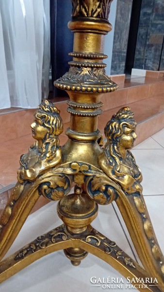 Antique marble top table, mid 19th century