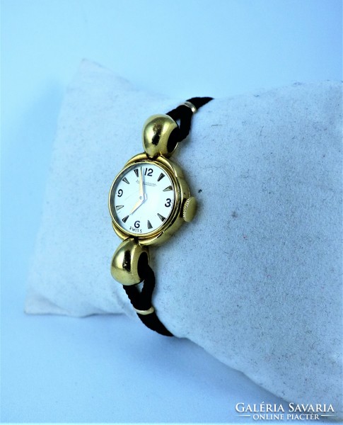 A curiosity!!! Antique, 18k gold, jaeger lecoultre women's watch!!!