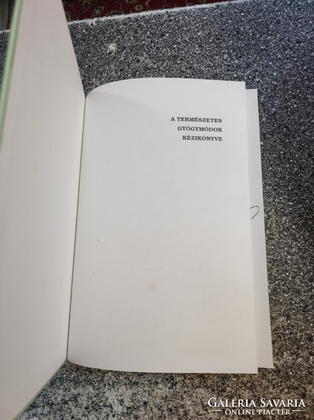 A természetes gyógymódok kézikönyve - Dedikált -  Béky László Budapest, 1998
