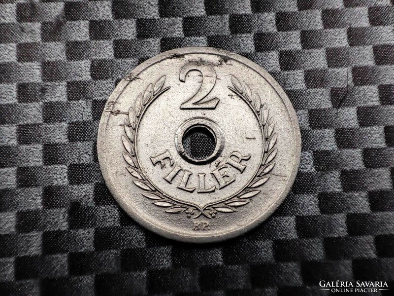 Hungary 2 pennies, 1957