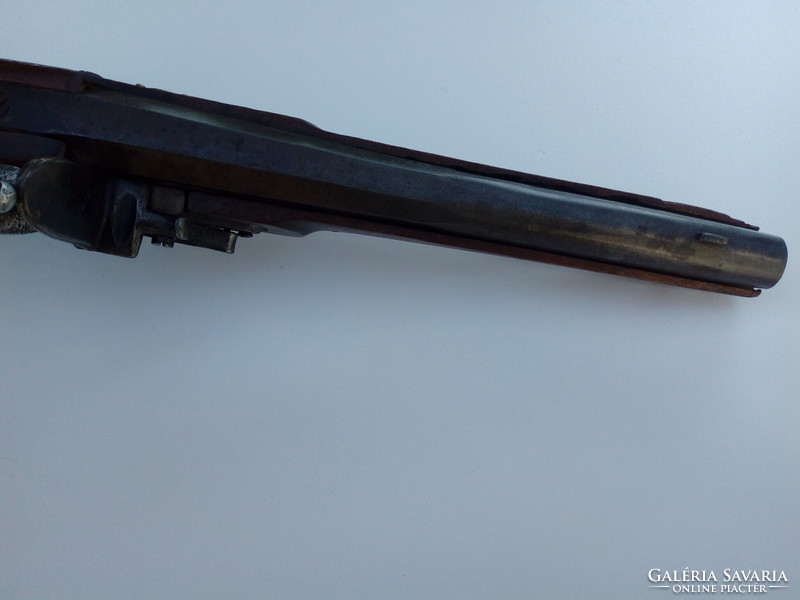 A flintlock pistol in very nice condition