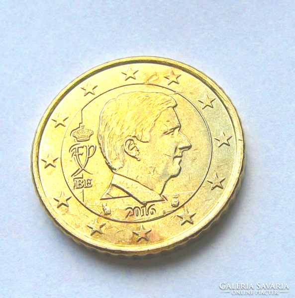 Belgium - 50 euro cents - 2016