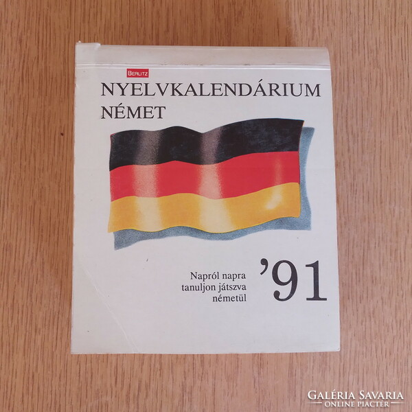 Német nyelvkalendárium '91 (Napról napra tanuljon játszva németül)