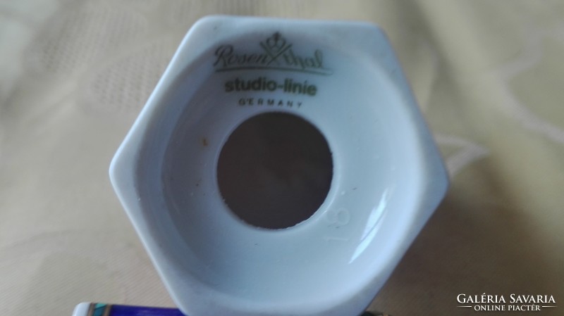 Versage só és borstartó,aranyozott, Rosenthal porcelán