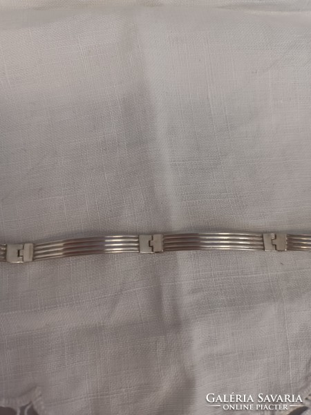 Old handmade silver bracelet for sale!