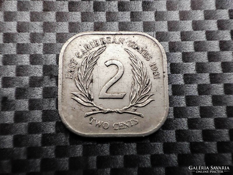 Kelet Karibi Államok 2 cent, 1981