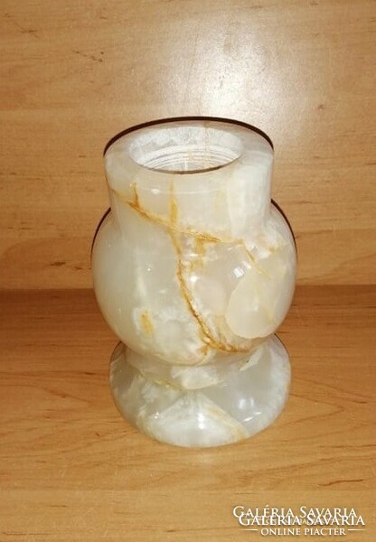 Marble vase 14 cm 1.58 kg