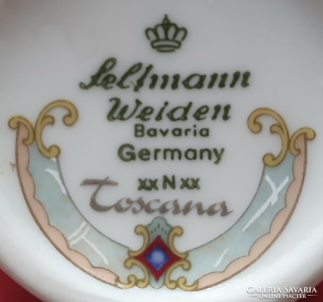 Seltmann Weiden Bavaria Toscana német porcelán tej tejszín kiöntő