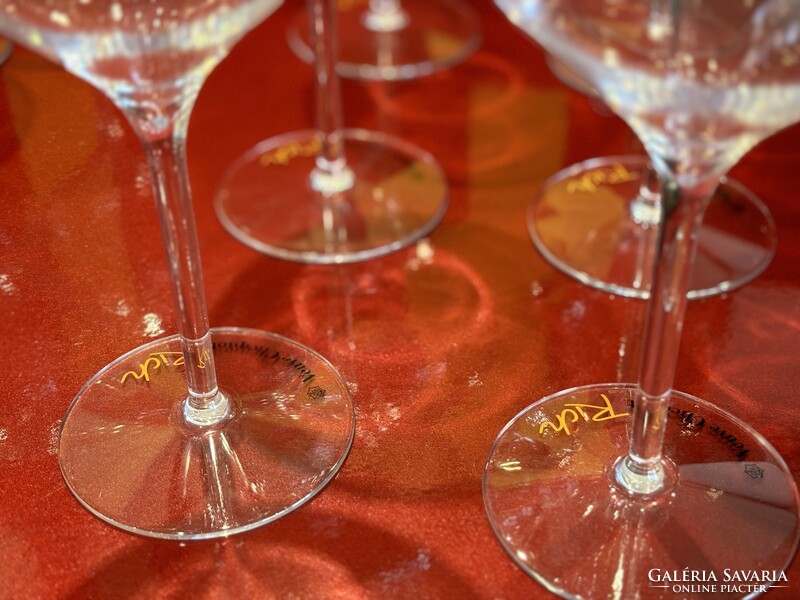 12 Veuve Clicquot RICH akril pezsgőspohár (12 db) Clicquot logóval díszített RICH champagne kelyhek
