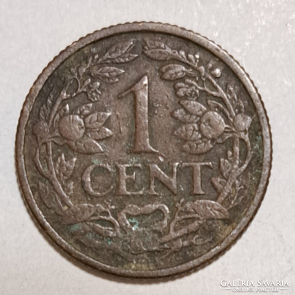 1918. Hollandia  1 Cent  (53)