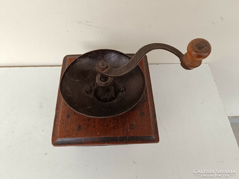 Antique Biedermeier coffee grinder large wooden coffee grinder kitchen tool 928 8621