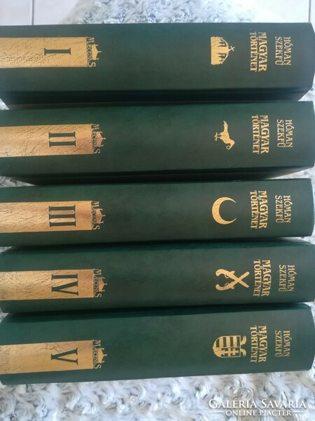 Book, Hóman Szekfű, Hungarian story 5 volumes