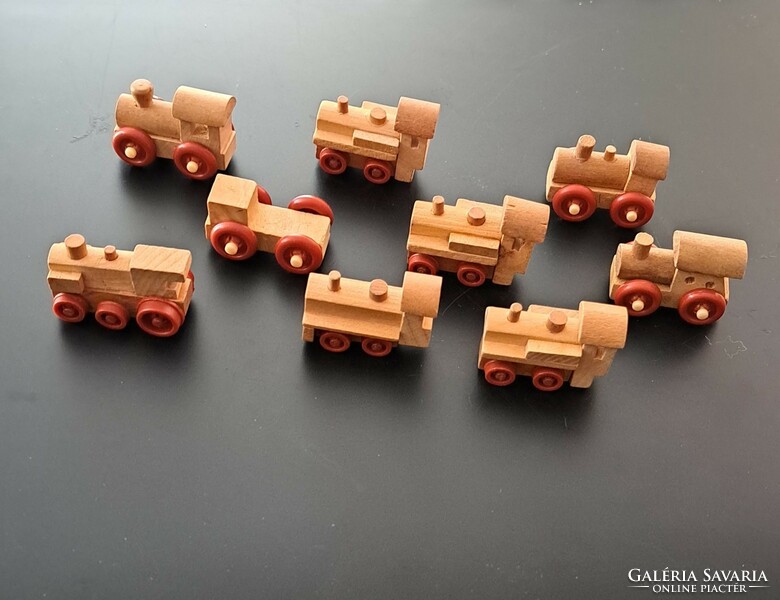 Kinder wooden trains