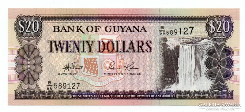 20   Dollár        Guyana