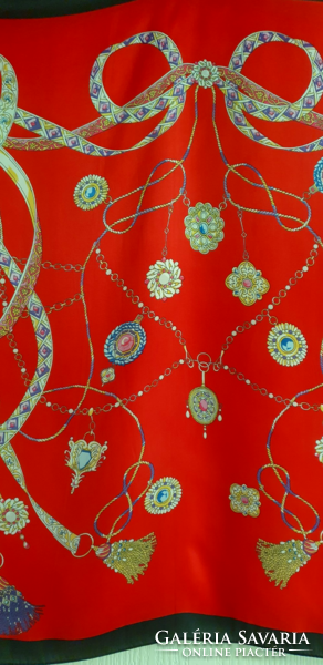 Silk scarf 67 cm x 67 cm