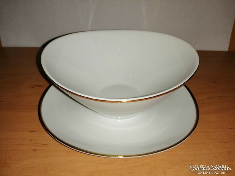 Bavaria Porcelain Gold Striped Sauce Sauce Bowl Pour (19 / d)