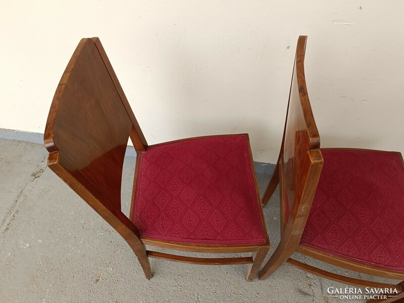 Antique retro art deco furniture chair 3 pieces to be renovated 628 8605