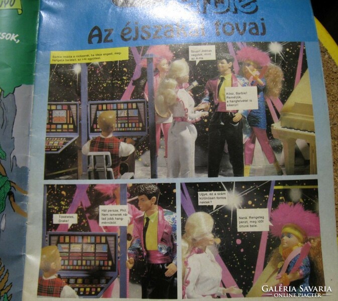 Régi Barbie magazin, 1991-es retró újság